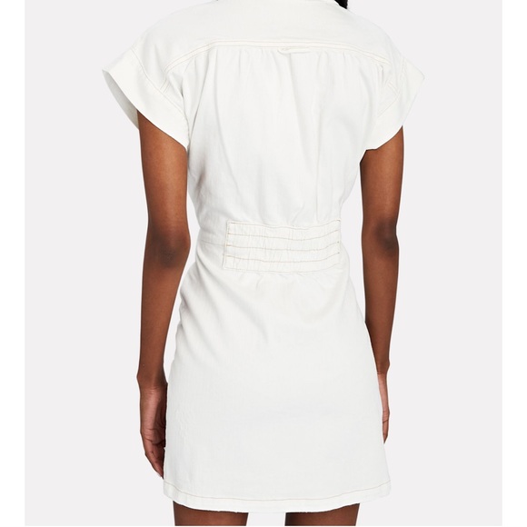 RETROFÊTE
Gia Short Sleeve Denim Mini Dress - Picture 5 of 12